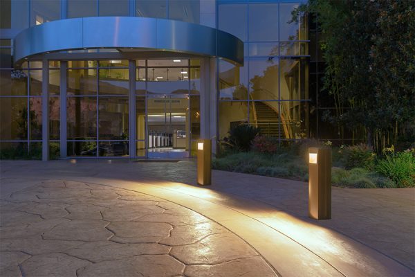 Walkway Lighting on building property